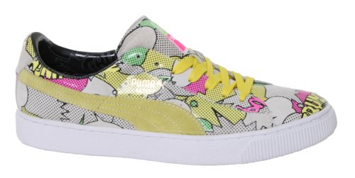 puma basket 68 comic print