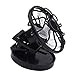 Universalgoods Portable Mini Solar Powered Clip Fan Mountain Climbing Camps，Wilderness Survival，Summer Must-have Hat Cap Fine