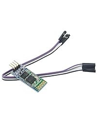 Solu® HC 06 Bluetooth a UART Converter COM comunicación Serial esclavo Mode Wireless Bluetooth transceptor módulo Esclavo 4Pin Serial + Cable Dupont para Arduino 4Pin Serial Arduino receptor Bluetooth inalámbrico, módulo HC 06 RS232 TTL UART Esclavo + Cab