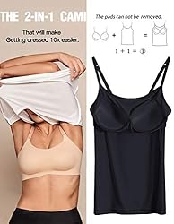 Womens Tank Tops Adjustable Strap Camisole with