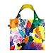 LOQI Museum7 Reusable Grocery Bags, (Set of 4), Multicolor