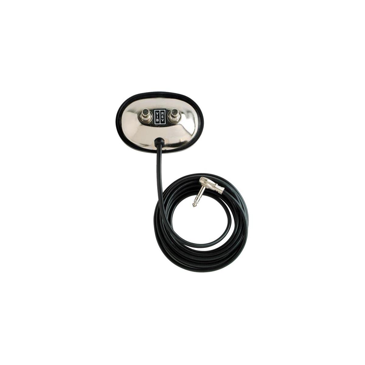 Fender 2-Button Vintage-Style Footswitch: Vibrato/Reverb On/Off with 1/4" Jack