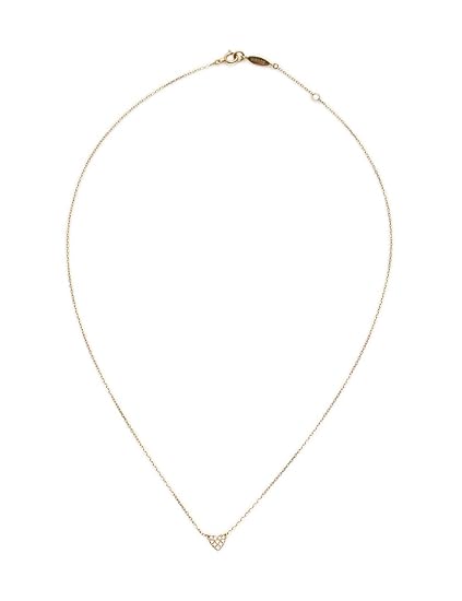 Amazon Co Jp アーカー Ahkah ネックレス ペンダント ハートパヴェ