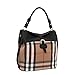Burberry Women's Sycamore Hobo with Horseshoe Beige Black