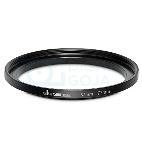 Altura Photo 67-77MM Step-Up Ring Adapter (67MM Lens to 77MM Filter or Accessory) + Premium MagicFiber Cleaning Cloth - Thumbnail 4