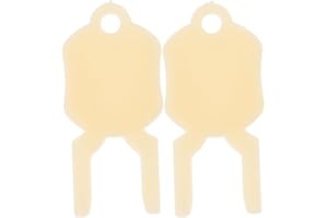 Kichvoe 2pcs Commercial Soap Dispenser Keys for Bathroom and Kitchen, Sturdy Plastic Reusable Replacement