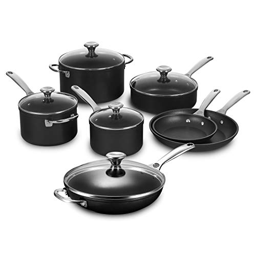 Le Creuset Toughened Nonstick Pro 12 Piece Cookware Set Pricepulse