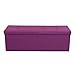 Otto & Ben Folding Box Chest Upholstered Tufted Ottomans, 45