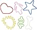 Silly Bandz Fun Shapes - 48 Pack