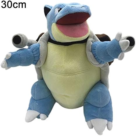 Amazon Co Jp ピカチュウjigglypuffゼニガメぬいぐるみかわいいグラブ機械人形のために子供の赤ん坊の誕生日新年のギフト Color Blastoise 30cm ホーム キッチン