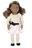Our Generation Kaylee 18-Inch Doll with Curly Hair, Blue Eyes, and Darling Outfit