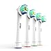 Generic New Replacement Toothbrush Heads for Oral B ProWhite, 4 Pack [4, 8, 12, 20 Packs Available]
