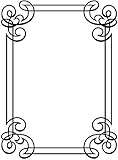 Darice 1218-31 Embossing Folder, 4.25 by 5.75-Inch, Corner Scroll Design