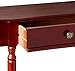 Frenchi Furniture Table, 47.10 in x 14.8 in x 30.7 in, Mahogany
