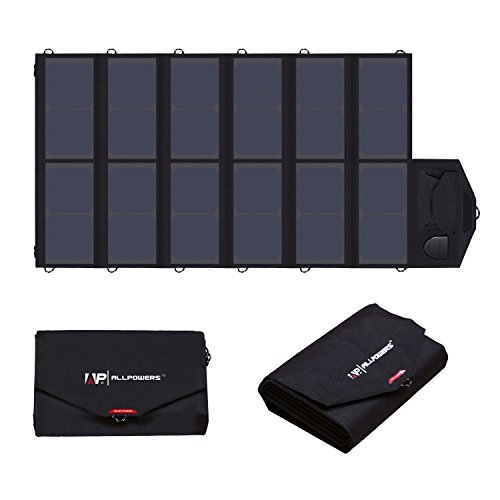 ALLPOWERS 80W Foldable Solar Panel Sunpower Solar Charger with iSolar Technology for Laptop, Tablet, ipad,Smartphone, iPhone, Samsung, Acer, Asus, Dell, HP, Toshiba, Lenovo Notebooks, Laptops and More ALLPOWERS 80W Foldable Solar Panel Sunpower Solar Charger with iSolar Technology for Laptop, Tablet, ipad,Smartphone, iPhone, Samsung, Acer, Asus, Dell, HP, Toshiba, Lenovo Notebooks, Laptops and More
