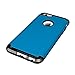 Phone 6s Plus Case, LUVVITT [Ultra Armor] Shock Absorbing Case Best Heavy Duty Dual Layer Tough Cover for Apple Phone 6/6s Plus Black /Metallic Blue