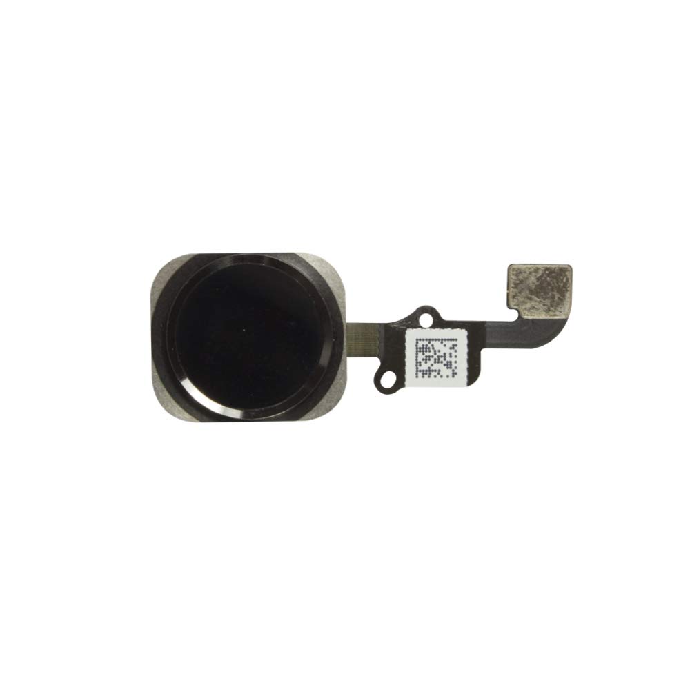 OnlyTech - Replacement Home Button assembly compatible with iPhone 6 / iPhone 6 Plus Black - Home key button flex cable