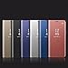 Galaxy Note 5 Case,Shinetop Smart Clear View Window Electroplate Plating Stand PC Mirror Flip Folio Case Cover Ultra Slim Thin Full Body Protective Case for Samsung Galaxy Note 5 with Kickstand-Black