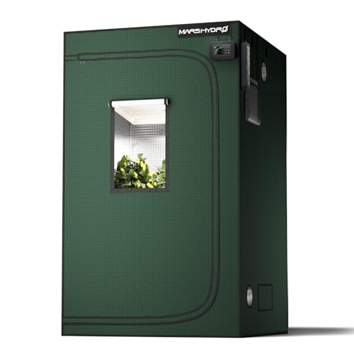 MARS HYDRO Growzelt Pro 120×120×200 cm 2000D Polyester Verdickte Plane