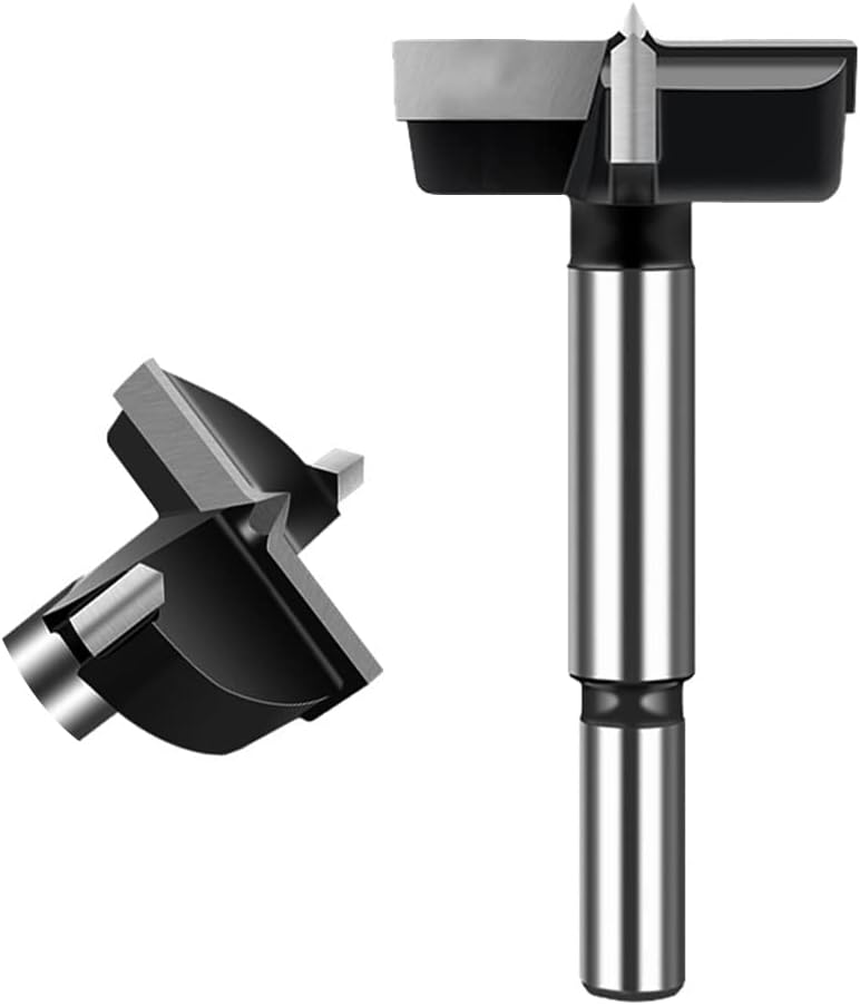 ASNOMY 50mm Forstner Drill Bit Carbide Tipped Wood Hole Cutter