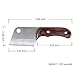 LIANTRAL Camping Knife Portable Kitchen Meat Cleaver Knife Fixed Blade Camping Knife for Cooking