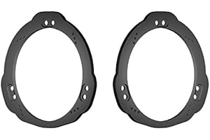 MJM CAR SPEAKER ADAPTERS Rear Door Speaker Adapter Spacer Rings Fits Subaru 1993-2007 Impreza- SAK040_475-1 Pair