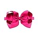 WillingTee 20 Colors Baby Girl Headbands Big 6 Inch Boutique Grosgrain Ribbon Hair Bows Big Baby Girls Bows Headbands for Baby Girls Infants Toddler Kids Teens and Children