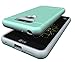 LG G6 Case, Vigeer [Card Slot Holder] [Shockproof Slim Fit ] Dual Layer Protection Card Slot Holder Hybrid Cover with Kickstand for LG G6 (Mint Green)