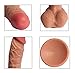 Realistic Dildo Silicone Female 8 inch with Strong Suction Cup Lifelike Waterproof Adult Sex Toy for Vaginal G-Spot,Anal Play and Masturbation