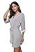 Best Seller Short Sleepwear Modal Cotton Knit Robe-Lace Trim