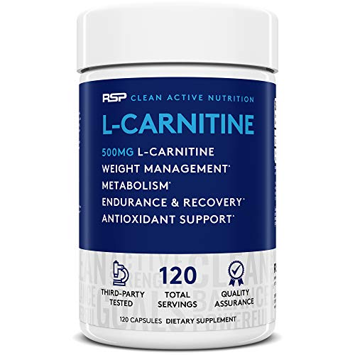 RSP LCarnitine 500 mg Stimulant Free L Carnitine, Weight Loss