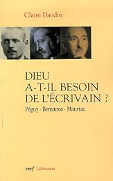Dieu a-t-il besoin de l'écrivain ?