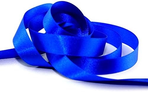 10mm Berisford Double Faced Satin Ribbon 243 Dark Royal - per 20 metre roll