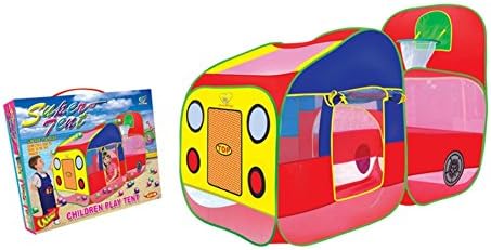 Deluxe Truck with Basketball Hoop Popup Tent