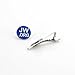 Jw.org Metal Necktie Clip and Lapel Pin Gift Set (Silver Color with Gift Box)