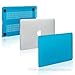 TOP CASE - 2 in 1 Signature Bundle Rubberized Hard Case Compatible MacBook Pro 13.3