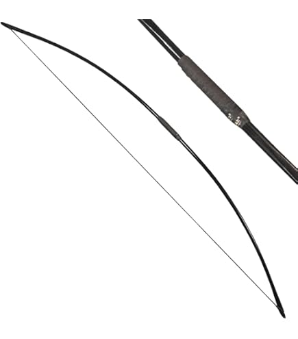 Arc Long Traditionnel HNZMDY - 20-55 Lb - 152 Cm - Droitier Ou Gaucher - Avec Housse