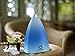 KOKO AROMA Aromatherapy Essential Oil Diffuser Humidifier: Iron Cover Metal infuser 120mL Ultrasonic Mist Maker and Air Difuser with 7 Color LED NightLights and Auto Shut-off for Home Office Bedroom