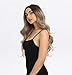 NOBLE EASY 360 Lace Frontal Wigs Natural Wavy Body Wave Long Wigs Wide Lace Free Part Wigs Light Brown Color Wigs for Women(29inches, AT4/12/APKIC)
