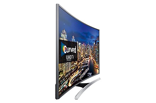 Samsung - TV curvo 48-4K, 3D, Wi-Fi y Smart TV