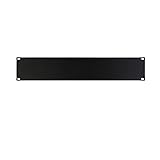 OnStage Blank Rack Panel, 2U (RPB2000), Black