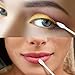 Cotton Swabs, 300Pcs Cotton Buds Double Head 100% Cotton White and Black Natural Paper Sticks Multipurpose Makeup & Cleaning Sterile Sticks
