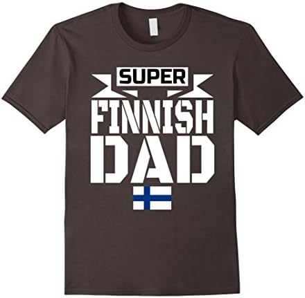 Mens Storecastle: Finnish Dad Father's Day Gift Finland T-Shirt Medium Asphalt