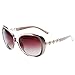 LianSan Fashion Oversized Vintage Pearl Women Sunglasses Uv400 Protection Polarized Ladies Full Frame Sunglasses Lsp580 (pink)