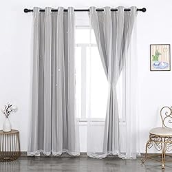 ZJXSNEH Tulle Curtains in The Living Room Curtains