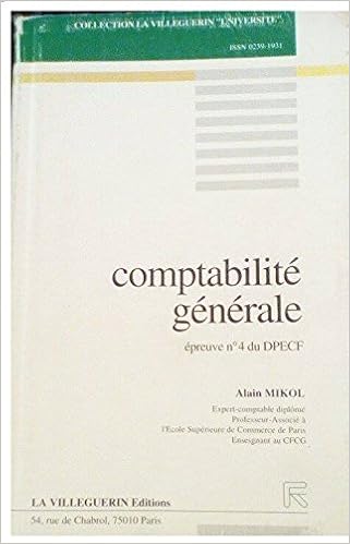 Amazonfr Comptabilité Générale épreuve N 4 Du Dpecf - 
