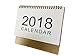 2019 Monthly Desk Pad Calendar with Stand, Twin-Wire Binding,Monthly Planners For Office,School,Family