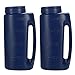 Fasmov Adjustable Handheld Spreader Salt and Seed Spreader Adjustable Hole Size Fertilizer Seeds Insect Repellent Ice Melter De Icer, Pack of 2
