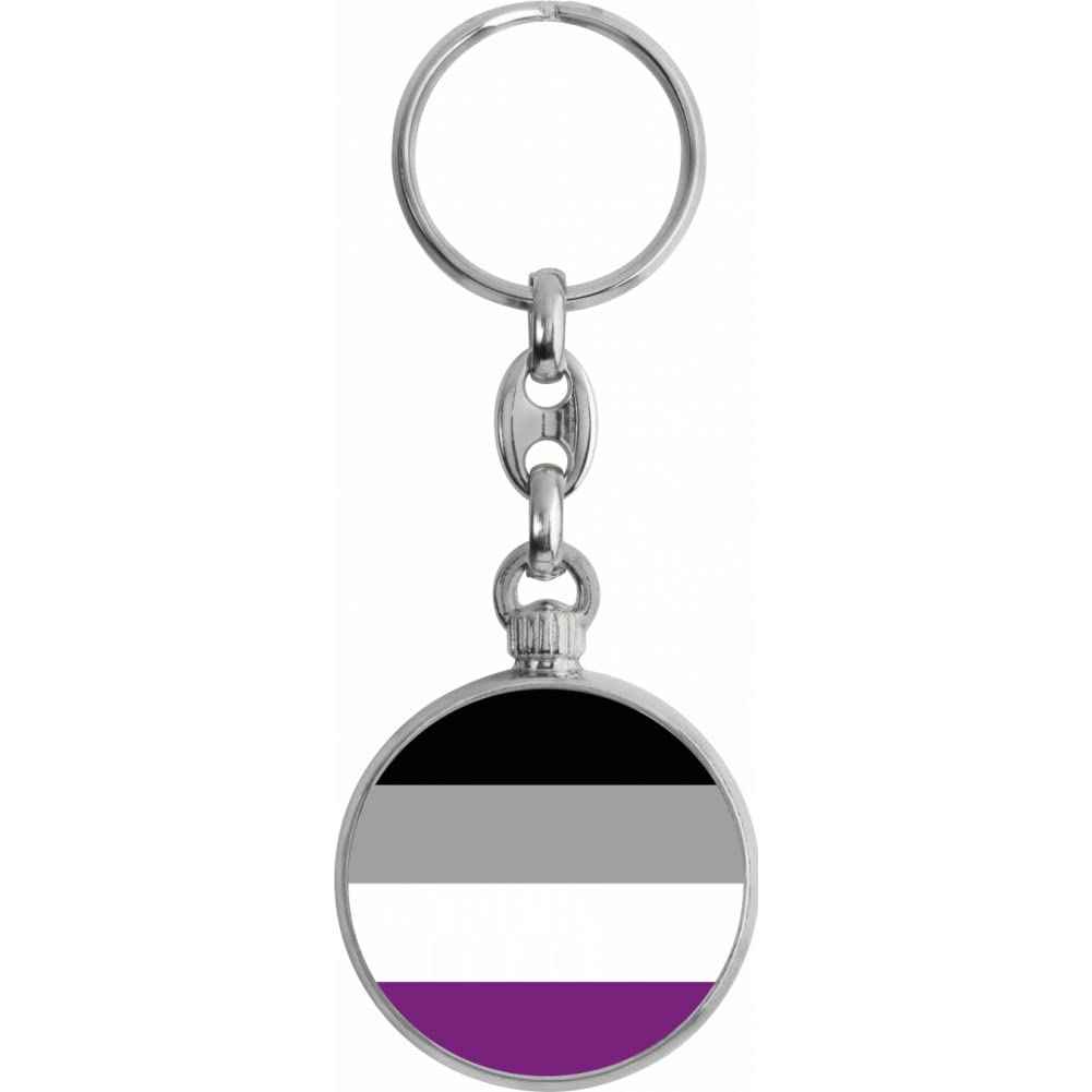 Toff London Pride Asexual Flag Keyring