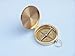 Hampton Nautical Solid Brass Gentlemen's Compass with Rosewood Box, 4